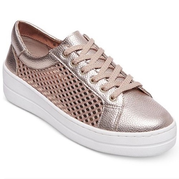 Steven By Steve Madden Shoes - STEVEN | by Steve Madden Neon Platform Sneaker 9.5